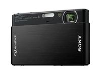 Sony Cybershot DSC-T77 Full HD 1080i, 10.1 MP Digital Camera with 4x Optical Zoom with Super Steady Shot Image Stabilization (Black)