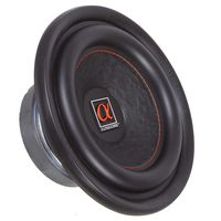 Alphasonik HSW208 Hyper 200 Series 8" 600 Watts Max / 200 Watts RMS Single 4 Ohm Car Subwoofer Stamped Alpha Steel Basket with High Grade Magnet Non Pressed Paper Cone Audio Speaker Bass Sub Woofer