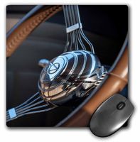 3dRose LLC 8 x 8 x 0.25 Inches Mouse Pad Antique Steering Wheel 2 (mp_151906_1)