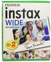 Fujifilm Instax - Set of 5 Boxes of 20 Film reels (100 Wide-Angle Photos) for Fuji Instax 210.