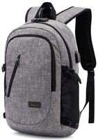 Travel Laptop Backpack£¬Anti Theft Water Resistant Laptop Backpack with USB Charging Port Fits 15.6 inch Laptop & Notebook (Grey)