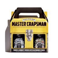 Poo-Pourri Before-you-go Toilet Spray, Master Crapsman Set Of 2, Royal Flush & Trap-a-crap Scent