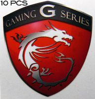 10 Pieces of MSI Gaming G Series Sticker 30 x 33mm [754x10]