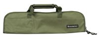 Messermeister 5-Pocket Heavy Duty Nylon Padded Knife Roll, Luggage Grade and Water Resistant, Olive