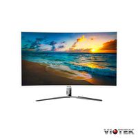 VIOTEK NB27C 27 Inch Curved Computer Monitor Full HD 1080p Large Widescreen Samsung Panel with HDMI DVI VGA for Desktop PC