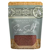 SaltWorks Alaea Red Hawaiian-style Sea Salt, Coarse, Artisan Zip-Top Pouch, 4 Ounce