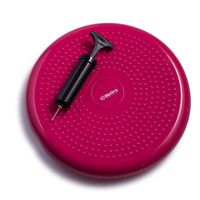 bintiva Inflated Stability Wobble Cushion/Exercise Fitness Core Balance Disc (Red)