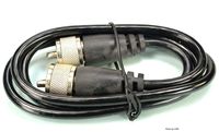 RG58A/U COAX CABLE 3 foot Jumper for CB/Ham Radio - Aries 21003X - Made in the USA