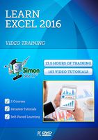 Simon Sez IT Learn Microsoft Excel 2016 Training Course - Beginner and Intermediate Level