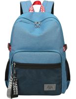 El-fmly School Backpack Lightweight Casual Fashion Shoulder Bookbag Travel Outdoor Daypack for Girl Teen Boy Blue Bag