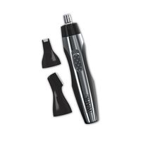 Wahl Lighted Ear, Nose & Brow Trimmer Clipper - Painless Eyebrow & Facial Hair Detail Trimmer for Men & Women, Battery Operated Electric Groomer - Model 5546-400
