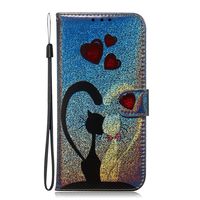 Lomogo Leather Wallet Case for Galaxy A40 with Stand Feature Card Holder Magnetic Closure, Shockproof Flip Case Cover for Samsung Galaxy A40 - LOTXI150160 L9