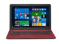 ASUS R541NA-RB21T-RD Vivo Book Touch HD Laptop, Intel Pentium N4200 Quad Core Processor, 4GB DDR3 RAM, 500GB HDD, Windows 10, 15.6", Red