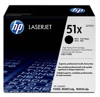 HP 51X | Q7551X | Toner Cartridge | Black | High Yield