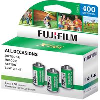 2 X Fuji Superia X-TRA 36 Exp 3 Pack ISO 400 ASA 35mm Film (2 Packs Of 3 Films)