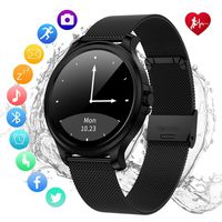Smartwatch-Fitness with All Day Heart Rate Monitor,IP67 Waterproof,Sleep Monitoring, GPS,Bluetooth Control Phone Camera NFC,and Smartphone Notifications.Compatible with iPhone Android Phones