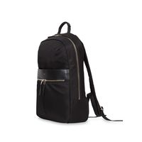 Knomo Luggage Women's Mayfair Nylon Beauchamp Backpack 14", Black, One Size