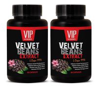 Mood Happy - Velvet Beans Extract - Increase Energy Sex Drive and LIBIDO - Natural Mood and Energy Enhancer - Sex Drive Increase - 2 Bottles (120 Capsules)