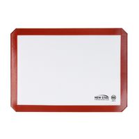New Star Foodservice 36619 Commercial Grade Silicone Baking Mat with Non-Stick Pan Liner, Half Size,11-Inch x 17-Inch 1-Piece