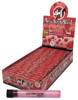 Skunk Brand 1 1/4 Strawberry Flavored Rolling Papers (24 Packs) with Rolling Paper Depot Kewltube