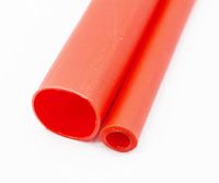 1/2 inch Ratio 3:1 Waterproof Double Wall Heat-Shrinkable Tube with Adhesive,Thickening Heat Shrinkable Casing,Marine Heat Shrink Tube,Red