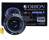 ORION CTW2.0 NEO Cobalt Series 3.8" Super Bullet Tweeter 400 WATTS Peak Power Neodymium Magnet PRO CAR Audio CAR Stereo Speaker (Pair)