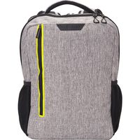 Kenneth Cole Reaction Polyester 15.6" (RFID) Laptop Backpack, Light Gray Heathered, One Size