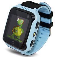 Smart Watch for Kids - Smart Watches for Boys Smartwatch GPS Tracker Watch Wrist Android Mobile Camera Cell Phone Best Gift for Girls Children boy Pink Blue Yellow