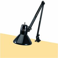 V-LIGHT Architect-Style CFL Swing-Arm Task Lamp, Teal (CAEN804BR)
