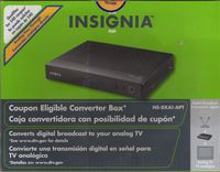 Insignia Digital-to-Analog DTV Converter for Analog TVs