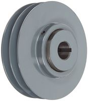 Gates 1VP65 Light Duty Variable Pitch Sheaves, 6.5" OD, 1 Groove, 1-1/8" Bore