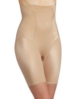 Bali Women's Shapewear Cool Comfort Hi-Waist Thigh Slimmer, Nude, X-Large