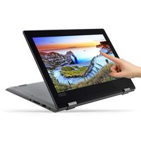 New Lenovo Flex 11 2 in 1 Convertible Laptop, 11.6 Inch HD Touchscreen Display, Intel Celeron N4000 Processor,4GB DDR4, 64GB EMMC, 1yr-Office 365, Dolby Audio, Windows 10 in S Mode, Black