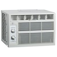 PerfectAire 115V Mechanical Controls Perfect 4PMC5000 5,000 BTU Window Air Conditioner, EER 11.1, 100-150 Sq. Ft. Coverage, White