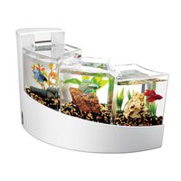 Aqueon Betta Falls Kit, White