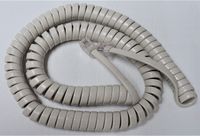 5 Pack of Off White 12' Ft Handset Cords for Avaya Phone Partner 6 18 18D 34D Euro Series 1 MLS 6 12 12D 18 18D 34D Legend MLX 5 5D 10 10D 10DP 16DP 20L 28D AT-T Curly Coil Lot by DIY-BizPhones