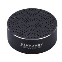 KOOGOGO U8 Wireless Bluetooth Speaker with Hands-Free/Aux/USB Mini Portable MP3 Music Player for Smart Phone, Laptop & Tablets (Black)