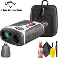 Callaway EZ Scan Golf Laser Rangefinder with Backpack and Cleaning Kit
