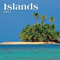Turner Photo 2017 Islands Photo Mini Wall Calendar, 7 x 14 inches Opened (17998950009)