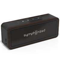 Symphonized NXT 2.0 Bluetooth Wireless Portable Speaker, Dual-Driver Audio Player, AUX Cable Included for Wired Listening, Universal Compatibility (Black)