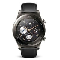 Huawei Watch 2 Classic Bluetooth (4GB Storage | IP68) Smartwatch (Titanium Grey) - International Version