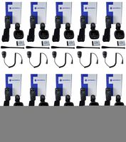 QTY 10 Motorola DTR550 digital 900mhz FCC license free radio and Speaker Microphone