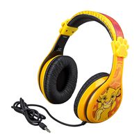 Kids Headphones for Kids Lion King Adjustable Stereo Tangle-Free 3.5mm Jack Wired Cord Over Ear Headset for Children Parental Volume Control Kid Friendly Safe Perfect for School Home Travel