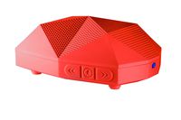 Outdoor Tech OT1800 Turtle Shell 2.0 - Rugged Water-Resistant Wireless Bluetooth Hi-Fi Speaker (Red)
