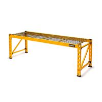 Dewalt Single Shelf Industrial Storage Rack Extension Kit for 6-foot Dewalt Storage Racks, Adds 2 Feet of Extra Height, 2,500-lb Capacity, Powder-Coated Steel