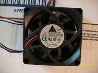 Delta AFB0712HHD 70x70x20mm Fan, P/N: AFB0712HHD