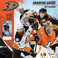 Turner Licensing Sport 2017 Anaheim Ducks Team Wall Calendar, 12"X12" (17998011931)