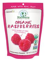 Natierra Nature's Organic Freeze-Dried Raspberries | Gluten Free & Vegan | 1.3 Ounce