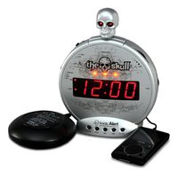 Sonic Alert Loud Alarm Clock SBS550ss, Silver and Black