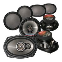 Earthquake Sound T65 + T693X 2 & 3 Way 6.5" & 6x9 Car Speaker (2 Pairs)